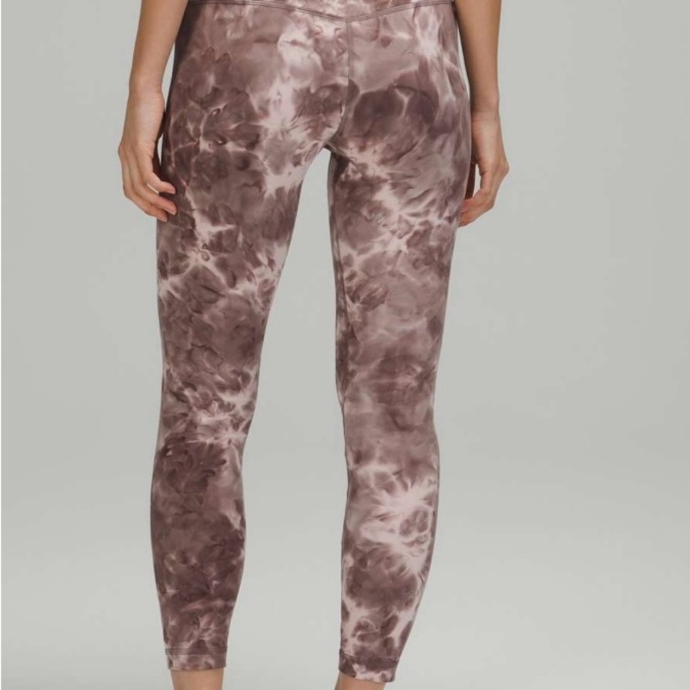 Lululemon Align 25” Leggings (Diamond Dye Mink Berry Lunar Rock Shadow) Size 2